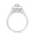 Photo of Kadia 2 1/2 ct tw. Lab Round Solitaire Diamond Matching Trio Ring Set 10K White Gold [BT1403WE-C000]