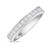 Photo of Kadia 2 1/2 ct tw. Lab Round Solitaire Diamond Matching Trio Ring Set 14K White Gold [BT1403WM]