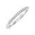 Photo of Nikau 3/8 ct tw. Lab Grown Ladies Diamond Band Set 14K White Gold [BT1411WL]