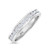 Photo of Lesha 1 1/4 ct tw. Lab Grown Ladies Diamond Band Set 10K White Gold [BT1416WL]