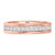 Photo of Adeola 1/2 ct tw. Lab Grown Diamond Mens Wedding Band 10K Rose [BT1418RM]