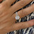 Photo of Adeola 1 5/8 ct tw. Lab Pear Solitaire Diamond Matching Trio Ring Set 10K White Gold [BT1418W-C000]