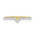 Photo of Adeola 1 5/8 ct tw. Lab Pear Solitaire Diamond Matching Trio Ring Set 10K Yellow Gold [BT1418YL]