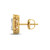 Photo of Aster 1/2 Carat T.W. Diamond Earring 10K Yellow Gold [CE1209Y]