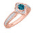 Photo of Salima 1/2 ct tw. Round Solitaire Diamond Engagement Ring 14K Rose Gold [BT215RE-B033]