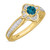 Photo of Salima 1 3/8 ct tw. Round Solitaire Trio Set 10K Yellow Gold [BT215YE-B033]