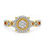 Photo of Gage 1/2 cttw Round Cut Bridal Set 10K Yellow Gold [BT207YE-C000]