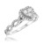 Photo of Ellen 1 1/10 cttw Heart Cut Bridal Set 14K White Gold [BT478WE-C000]