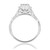 Photo of Ellen 3/4 cttw Heart Cut Engagement Ring 14K White Gold [BT478WE-C000]