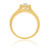 Photo of Casey 1/6 cttw Fancy Cut Engagement Ring 14K Yellow Gold [BT429YE-C000]