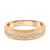 Photo of Gage 3/8 cttw Wedding Band Set 10K Rose Gold [BT207RM]