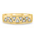 Photo of Titan 1/5 ct tw. Mens Diamond Wedding Band 14K Yellow Gold [BT137YM]