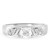 Photo of Titan 1/3 ct tw. Round Diamond Bridal Ring Set 14K White Gold [BT137WE-C000]