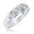 Photo of Titan 1/3 ct tw. Diamond His and Hers Matching Wedding Band Set 14K White Gold [BT137WL]