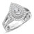 Photo of Sheba 1 1/2 ct tw. Round Lab Grown Solitaire Diamond Engagement Ring Platinum [BT5885PE-M060]