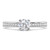 Photo of Jacinta 1 1/5 ct tw. Lab Grown Round Solitaire Diamond Engagement Ring Platinum [BT5895PE-L070]