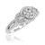 Photo of Andromeda 3/4 ct tw. Fancy Diamond Engagement Ring 10K White Gold [BT862WE-C000]