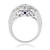 Photo of Andromeda 3/4 ct tw. Fancy Diamond Engagement Ring 10K White Gold [BT862WE-C000]