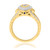 Photo of Bali 5/8 ct tw. Pear Diamond Engagement Ring 10K Yellow Gold [BT865YE-C000]