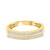 Photo of Bali 1/5 ct tw. Mens Diamond Wedding Band 10K Yellow Gold [BT865YM]