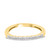 Photo of Bali 3/8 ct tw. Diamond His and Hers Matching Wedding Band Set 14K Yellow Gold [BT865YL]