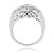 Photo of Andromeda 7/8 ct tw. Fancy Diamond Bridal Ring Set 10K White Gold [BT862WE-C000]