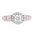 Photo of Colt 1 1/3 ct tw. Lab Grown Round Solitaire Diamond Engagement Ring 10K Rose Gold [BT1628RE-C000]