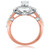 Photo of Colt 1 1/3 ct tw. Lab Grown Round Solitaire Diamond Engagement Ring 10K Rose Gold [BT1628RE-C000]