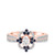 Photo of Hope  1/2 ct tw. Lab Grown Oval Solitaire Diamond Engagement Ring 10K Rose Gold [BT1421RE-C000]