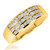 Photo of Encienda 2/3 ct tw. Mens Diamond Wedding Band 14K Yellow Gold [BT500YM]