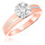 Photo of Simone 1/2 ct tw. Round Diamond Matching Trio Ring Set 10K Rose Gold [BT539RE-C000]