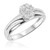 Photo of Simone 3/8 ct tw. Round Diamond Engagement Ring 10K White Gold [BT539WE-C000]