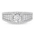 Photo of Amado 1 3/8 ct tw. Lab Grown Round Solitaire Diamond Engagement Ring 10K White Gold [BT1682WE-L070]