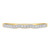 Photo of Amado 1/8 ct tw. Lab Grown Diamond Ladies Wedding Band 14K Yellow Gold [BT1682YL]