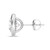 Photo of Aarini 3 CT. T.W. Lab Grown Diamond Solitaire Earring 10K White Gold [SE1926W-L295]
