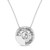 Photo of Aarini 3 Carat T.W. Lab Grown Diamond Solitaire Pendant 10K White Gold [SP1926W-L295]