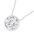 Photo of Aarini 3 Carat T.W. Lab Grown Diamond Solitaire Pendant 10K White Gold [SP1926W-L295]