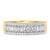 Photo of Florens 2 ct tw. Lab Grown Diamond His and Hers Matching Wedding Band Set 14K Yellow Gold [BT1683YM]