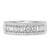 Photo of Florens 2 ct tw. Lab Grown Diamond His and Hers Matching Wedding Band Set 14K White Gold [BT1683WM]
