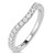 Photo of Daisy 3/4 ct tw. Lab Grown Diamond His and Hers Matching Wedding Band Set 10K White Gold [BT1659WL]