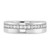 Photo of Daisy 3/4 ct tw. Lab Grown Diamond His and Hers Matching Wedding Band Set 10K White Gold [BT1659WM]