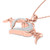 Photo of Varisha 1/6 Carat T.W. Lab Grown Diamond Pendant 10K Rose Gold [CP1688R]