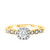 Photo of Britt 1/2 ct tw. Round Solitaire Diamond Engagement Ring 10K Yellow Gold [BT908YE-C000]
