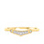 Photo of Yasmine 1/2 ct tw. Fancy Solitaire Diamond Bridal Ring Set 14K Yellow Gold [BT217YL]