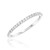 Photo of Keegan 1/7 ct tw. Ladies Band 10K White Gold [BT683WL]