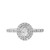 Photo of Rosalynn 1 ct tw. Oval Solitaire Diamond Matching Trio Ring Set 10K White Gold [BT911WE-C000]