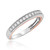 Photo of Adored 1/3 ct tw. Ladies Band 14K White Gold [BT455WL]