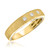 Photo of Eternally 1/6 ct tw. Diamond His and Hers Matching Wedding Band Set 10K Yellow Gold [BT460YM]