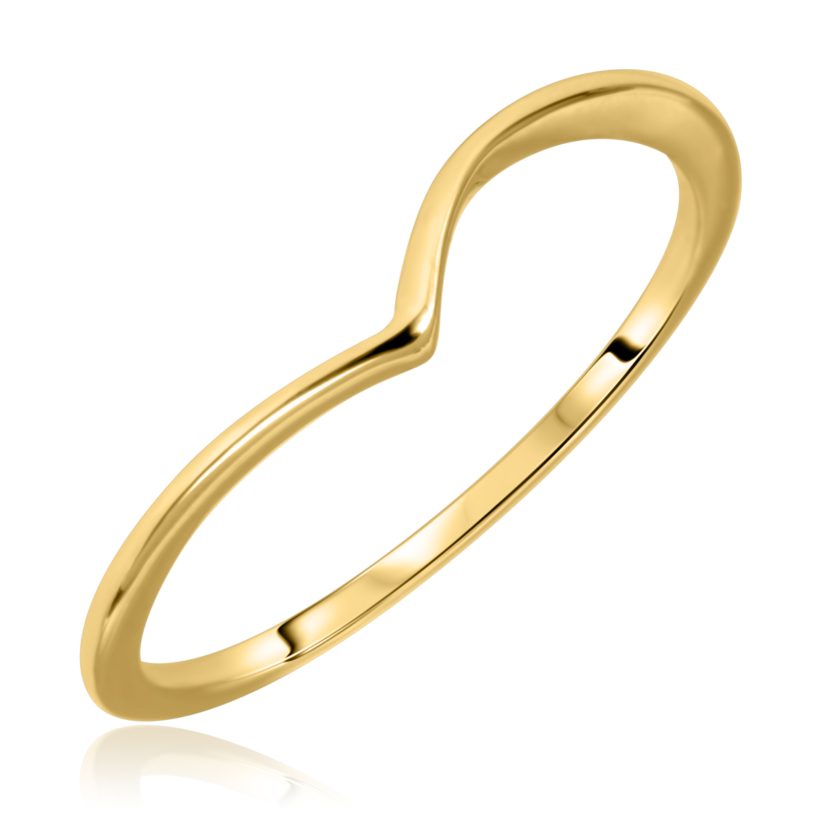 Simple Gold Ring – Serenity Jewels