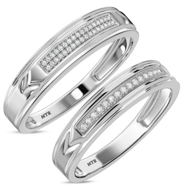 Wedding Band Sets - Affordable Wedding Band Sets - Page 1 - My Trio Rings